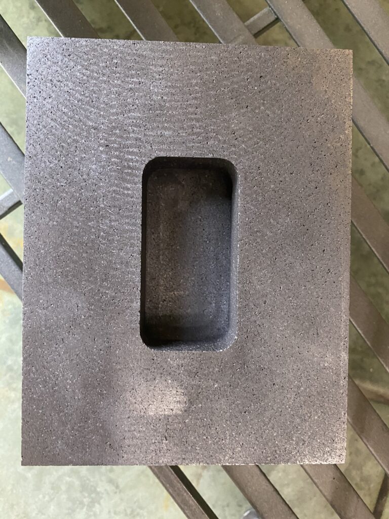 Ingot Mold graphite 20 oz Gold Action Mining Services Inc. Action